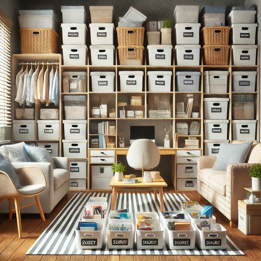 Ordnung für alle: Einfache Organisationssysteme für jedes Zimmer 🗂️